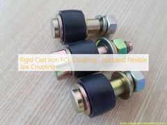 Giunto FCL in ghisa rigida, Giunto a ganasce flessibile standard