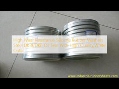 Alta resistenza all'usura Lavatrici in gomma di silicio di acciaio sigillo di olio DKBI/DKB con alta qualità, colore bianco