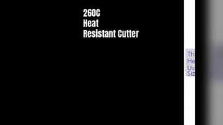 Cuscinetto taglierina in PTFE Taglio industriale resistente al calore 260C