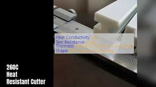 Piatto taglierina in PTFE 260C resistente al calore Personalizzato