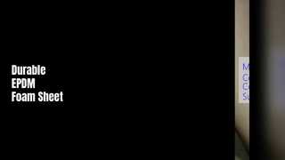 Foglio di schiuma EPDM resistente agli agenti atmosferici