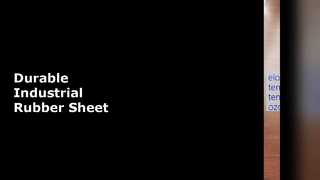 Foglio di gomma industriale resistente all'ozono da 0,5-100 mm