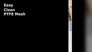 Rete PTFE bianca 10x10 mm facile da pulire