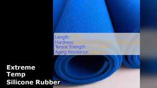 Rotolo di fogli di gomma siliconica Temp. estrema