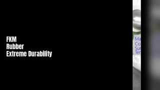 Foglio in gomma FKM: trazione 8MPa, 75 Shore A