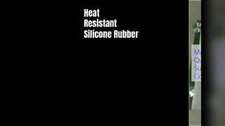 Foglio in gomma siliconica 50 Shore A per alte temperature