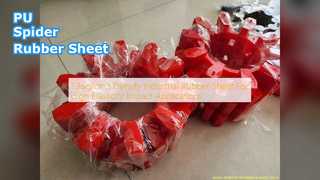 Foglio in gomma PU Spider ad alta elasticità
