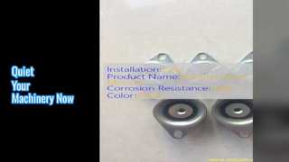 Supporti antiurto in gomma nera per smorzamento del rumore delle vibrazioni