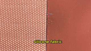 Tessuto in fibra di vetro rivestito in silicone rosso T0,75 mm x L1 m x L10 m (stile Rogers)