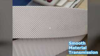 Flusso di materiale regolare del nastro trasportatore antistatico in PVC