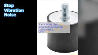 I supporti in gomma fermano il rumore delle vibrazioni