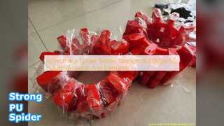 Gomma industriale PU Spider Strength 8-55Mpa