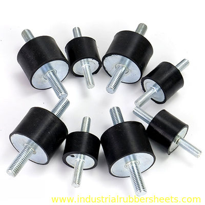 High Vibration Dampening Rubber Shock Mounts with Easy Installation and High Durability for Industrial Applications