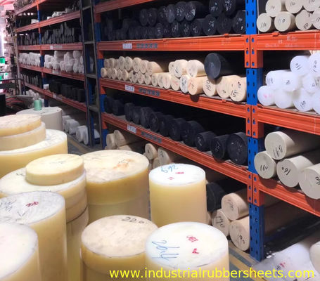 50 KJ/m2 Impact Strength UV Resistant Nylon Plastic Rod with High Temperature Resistance for Industrial Applications