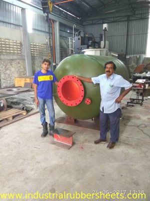 Industrial Rubber Sheet with 24Mpa Tensile Strength and 35Shore A Hardness for -35°C to +85°C Temperature Range