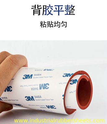 Fogli di spugna in silicone a cellule chiuse resistenti alle alte temperature UL94-V0 infiammabilità per guarnizioni e sigilli