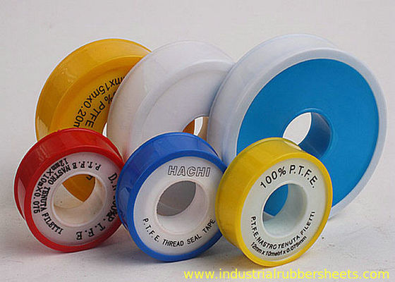 Nastro per industria chimica, nastro giallo della guarnizione del filo di resistenza al freddo PTFE del PTFE