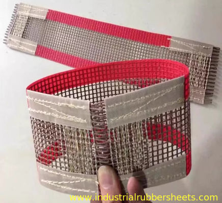 PTFE Mesh Belt with Maximum 4.0m Width, 0.5×1 to 10×10mm Mesh Sizes, and Excellent Chemical Resistance