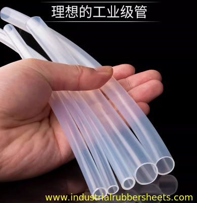 Tubi in PTFE bianco di superficie liscia per sicurezza e non tossica