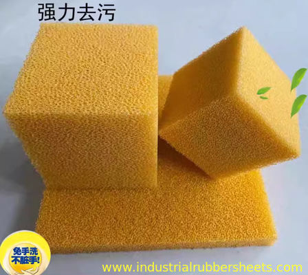 Fogli di spugna di gomma di silicone vergine a cella aperta con elevata elasticità ed eccellente resistenza chimica