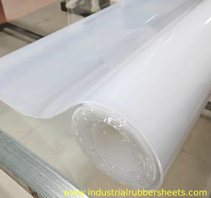 Lastra in gomma siliconica spessa 3mm, larghezza 0.1-3.6m, resistenza alla trazione 7.5-12.0Mpa