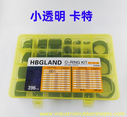 Kit guarnizioni OR personalizzato OEM per escavatore con resistenza a pressione e temperatura e dimensioni standard per macchinari edili