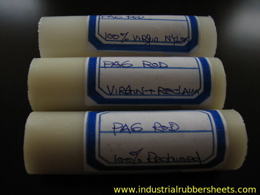 Barretta di nylon ad alta resistenza con resistenza alla trazione di 80 MPa, resistenza all'impatto di 50 KJ/m2 e resistenza ai raggi UV per uso industriale