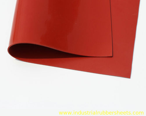 Foglio in gomma siliconica con superficie liscia/smerigliata con densità 1,25-1,50 g/cm³ e spessore 1,0 mm-6,0 mm